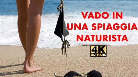 VADO AL MARE IN UNA SPIAGGIA NATURISTA